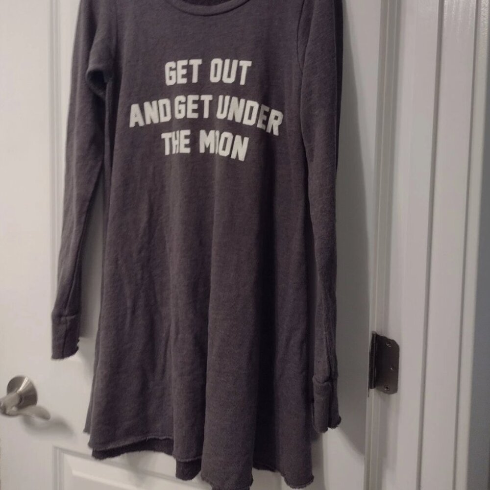 Wildfox Get Out and Get Under the Moon Dress (Glows in the Dark) Small
